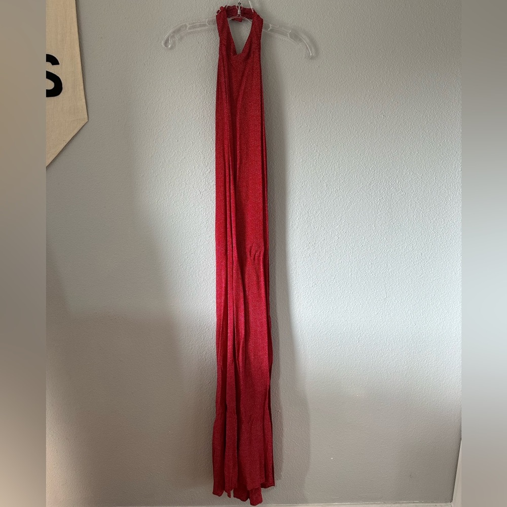 FLYNN SKYE HALTER MAXI